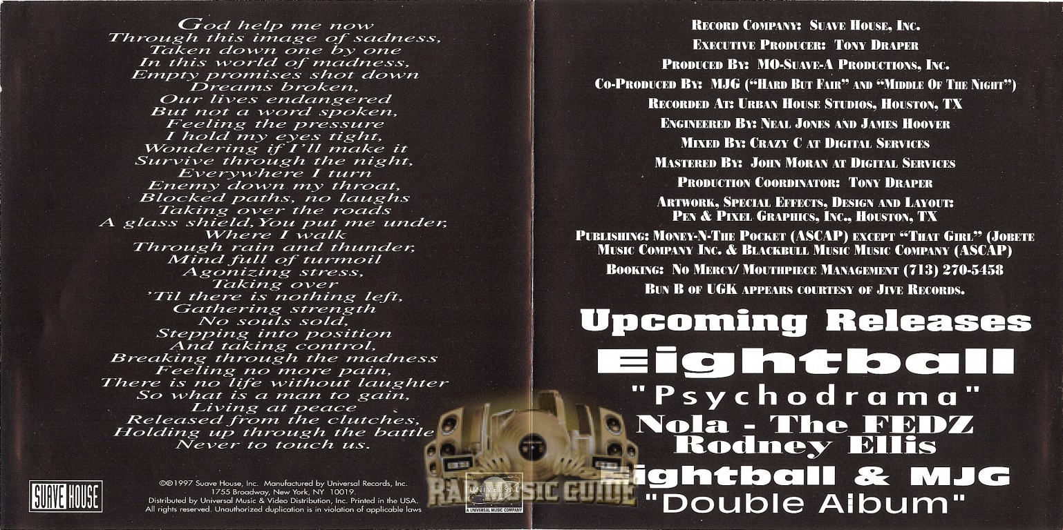 MJG - No More Glory: CD | Rap Music Guide